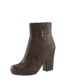 Prada Platform Ankle Boot   