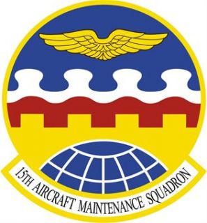 USAF 15th Organizational Maint Sq Hickam EC 135 Patch