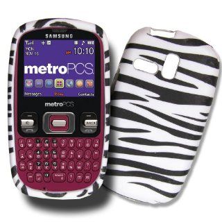 Black & White Zebra Design Samsung Freeform TPU Skin Cover