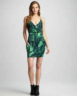  available in green ptrn $ 190 00 t bags printed racerback dress