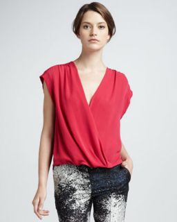 Surplice Neckline Top  