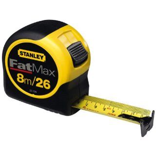 Stanley 33 726 8m/26 Feet by 1 1/4 Inch FatMax Metric / Fractional