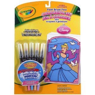 Disney Princess Crayola Coloring Set [Paint Brush Pens