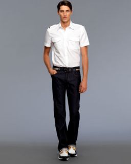 Gucci Military Shirt, White   