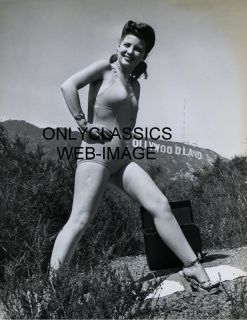 Joseph Jasgur Gorgeous Sexy Doris Houck Swimsuit Pinup Hollywoodland