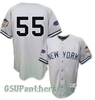 Hideki Matsui 2008 New York Yankees All Star Grey Road Jersey Mens Sz