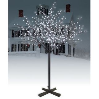 Philips 7 Lighted Holiday Blossom Christmas Tree   600 Cool White LED