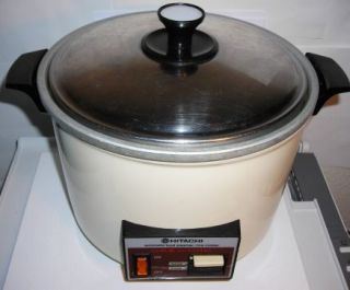Hitachi Chime O Matic Rice Cooker RD 5083 Large 8 3 Cup