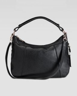 Cole Haan Linley Small Rounded Hobo Bag, Black   