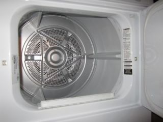 new frigidaire stackable white washer and dryer