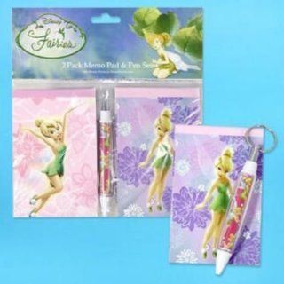 Memo Pad+Pen 3 Pack Tinkerbell Stationery Case Pack 48
