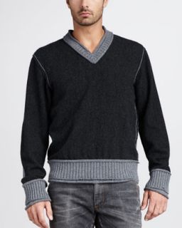 Long Sleeves Wool Sweater  