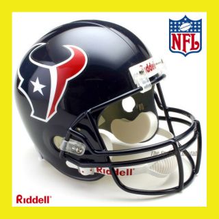 Houston Texans NFL Deluxe Replica Full Size Football Helmet by Riddell