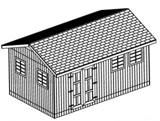  Storage Shed Detailed FRAMING Plans on CD How to Build A Shed