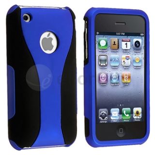 Piece Cup Cover s Shape Case for iPhone 3 G 3GS Grey Black Blue