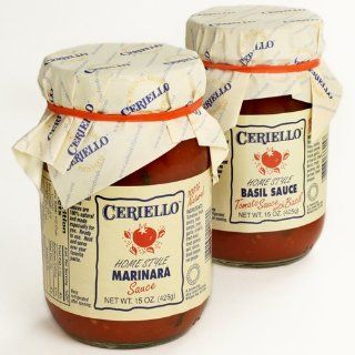 Ceriello Pasta Sauces   Marinara with Basil (12 ounce) 