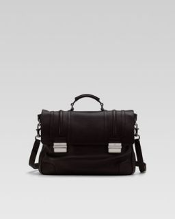 N1EAT Gucci Cellarius Leather Briefcase