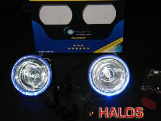 2006 2011 Dodge Charger Blue Halo Fog Lamps Lights SXT