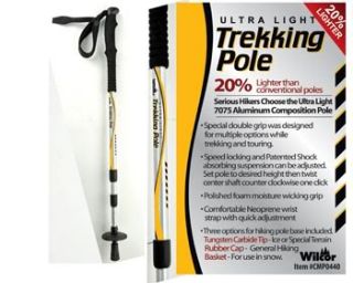 Ultra Light Trekking Hiking Snowshoe Adjustable Poles