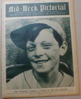 Miss Luna Park Coney Island NY 1929 Baseball Stars   USMA West Point