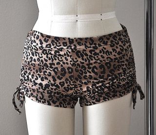 Hot Yoga Shorts Cheetah Low Rise Workout Shorts Pick Your Size