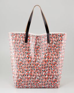  red multicolor available in red multi $ 350 00 marni leaves large tote