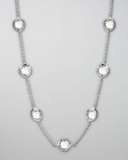  available in clear quartz $ 350 00 ippolita quartz station necklace 18