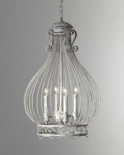 onion shaped cage chandelier $ 545