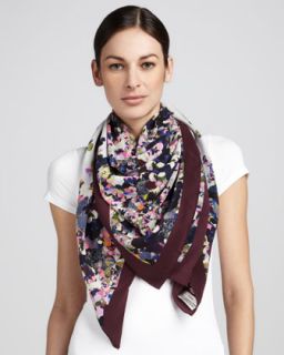  scarf available in pink multi $ 565 00 erdem dartry park silk crepe