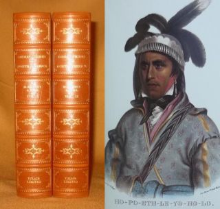 LTD1STED History of Indian Tribes of Noam Leather Illus