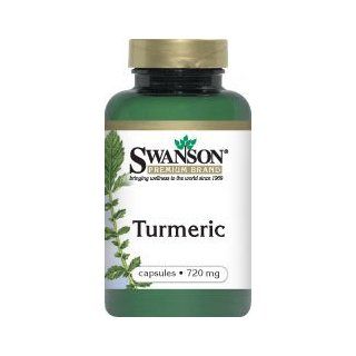 Swanson Premium Brand Turmeric Whole Root Powder, 720 mg