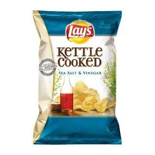 Lays Kettle Cooked Sea Salt & Vinegar Flavored Potato