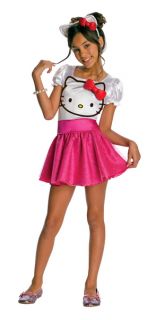 Child Hello Kitty Tutu Dress Costume Kids Girls Size Large 12 14 for