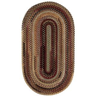  Capel Wineberry Braided Wool Area Rug 11.40 x 14.40.