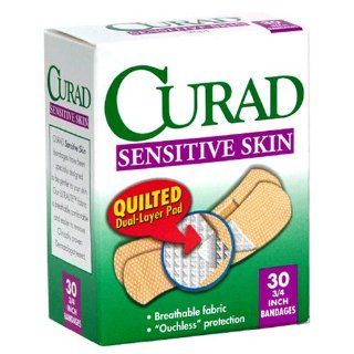 Curad Sensitive Skin Bandages, 30 bandages (Pack of 24