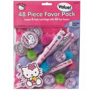 Hello Kitty Balloon Dreams Birthday Party Favor Pack Supplies