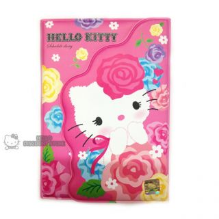 Hello Kitty Planner Scheduler Organizer Pink Flowers