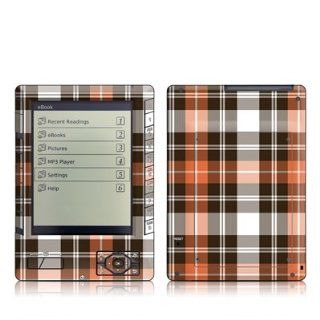 Copper Plaid Design Protective Decal Skin Sticker for