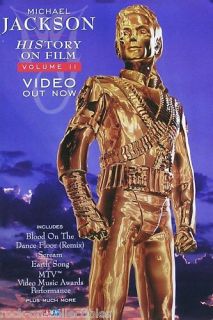 Michael Jackson 1995 History Book II Promo Poster