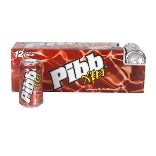 Pibb Extra Soda, 12 oz Can (Pack of 24) Grocery & Gourmet