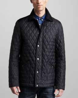 cord collar quilted jacket $ 695