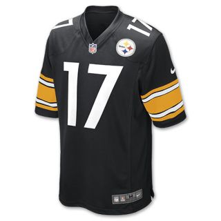Nike NFL Pittsburgh Steelers Mike Wallace Mens Replica Jersey