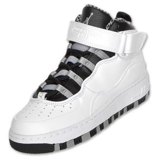 Jordan AJF 10 Kids Basketball Shoe White/Black