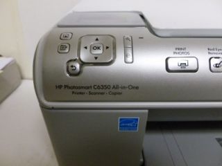 HP Photosmart C6350 All in One Wireless Printer Scan