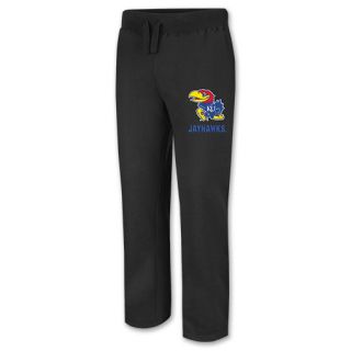 Kansas Jayhawks NCAA Mens Sweat Pants Black