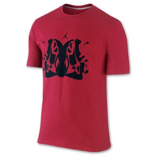 Jordan Rorschach 14 Mens Tee Shirt Varsity Red