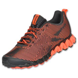 Reebok ZigMaze Mens Running Shoes Orange/Black