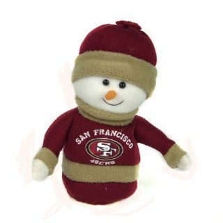 San Francisco 49ers NFL Animated Dancing Snowman (9 inch