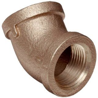 Brass Pipe Fitting, Class 125, 45 Degree Elbow, 3/4 NPT Female