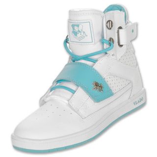 Vlado Atlas Hi Womens Casual Shoes White/Blue